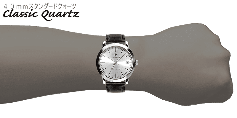 クラシッククォーツ40mm and 34mm　誕生日プレゼント腕時計