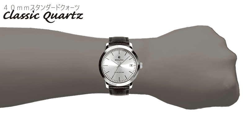 クラシッククォーツ40mm and 34mm　誕生日プレゼント腕時計